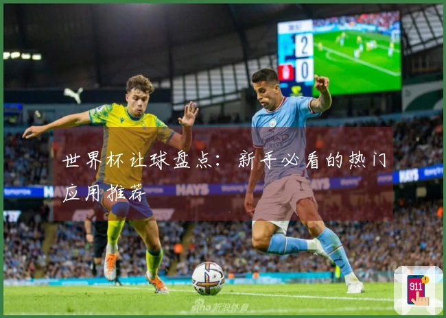 世界杯让球盘点：新手必看的热门应用推荐